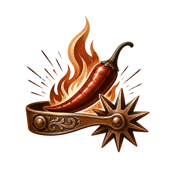 Illustrated bold frontier flavors icon