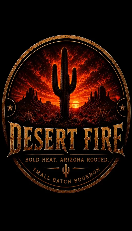 Desert Fire flavor artwork
