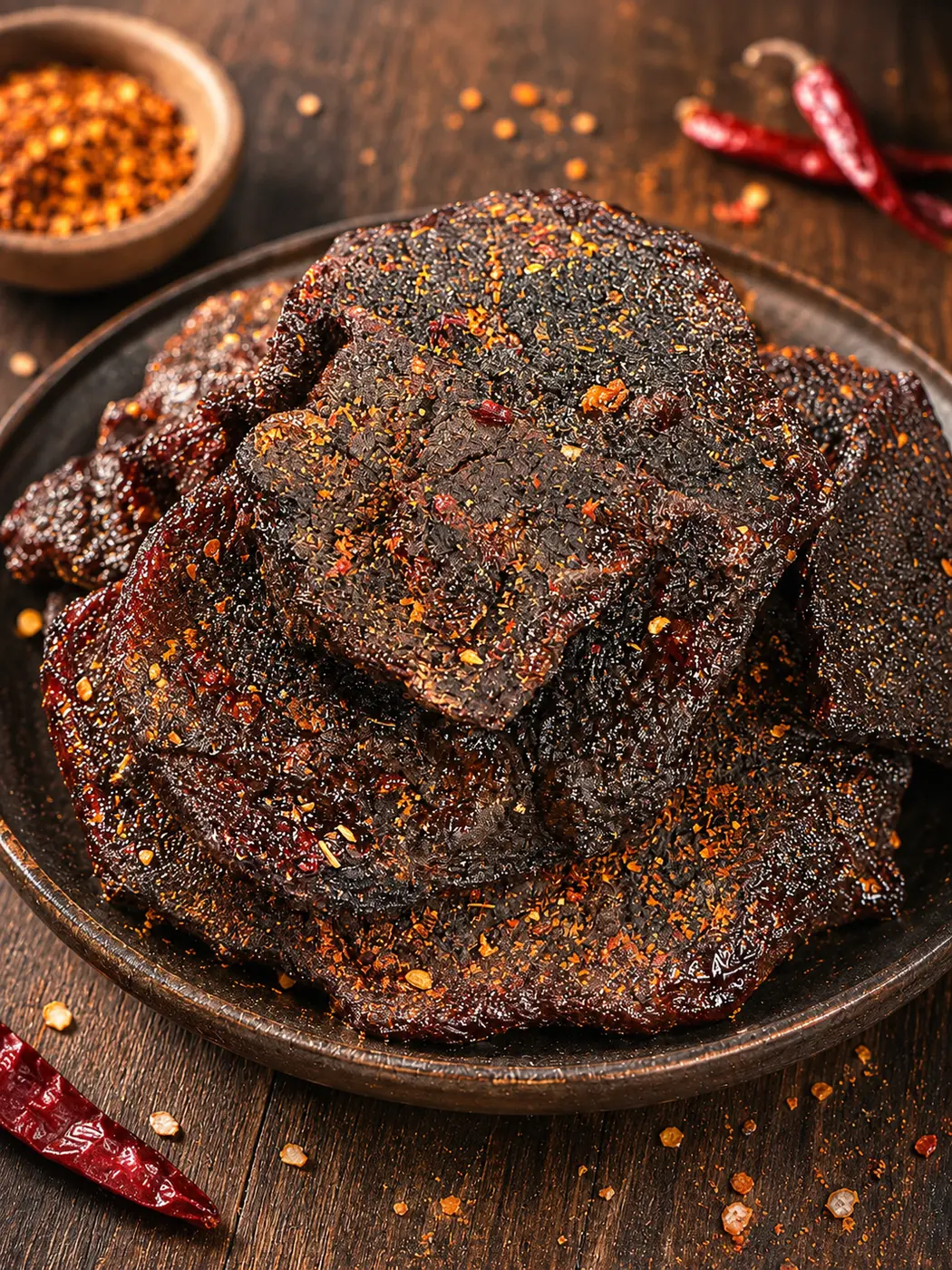Outlaw Heat beef jerky batch